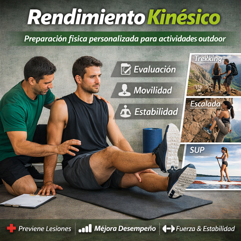 Preparación y Rendimiento Kinésico - Actividades Outdoor